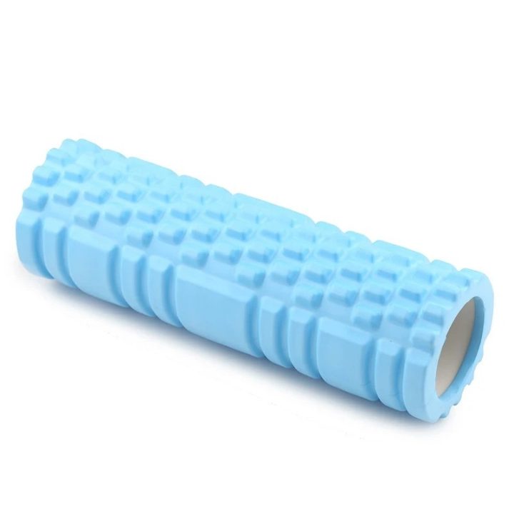 Масажний ролик (роллер) PowerPlay 4342 Massage Roller Синій (30x10см.) - Зображення 2