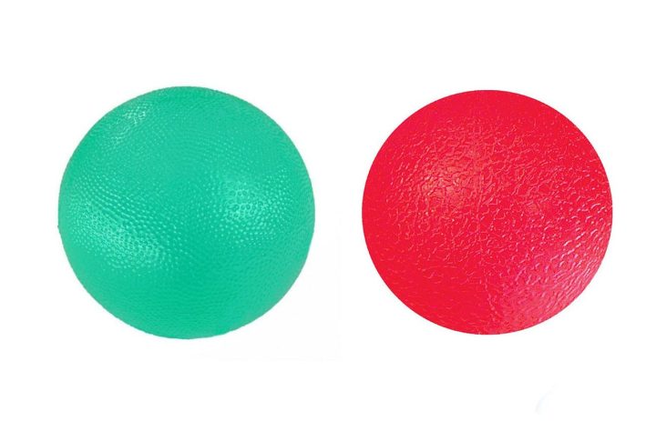 Набір силіконових еспандерів-м'яч (тренажер для кисті) PowerPlay PP-4339 Grip Ball Set (набір 3 шт.) - Зображення 5