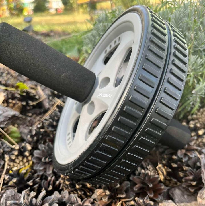 Колесо для преса PowerPlay PP-4345 Exercise Wheel (d16.5cm.) Сіре - Зображення 5