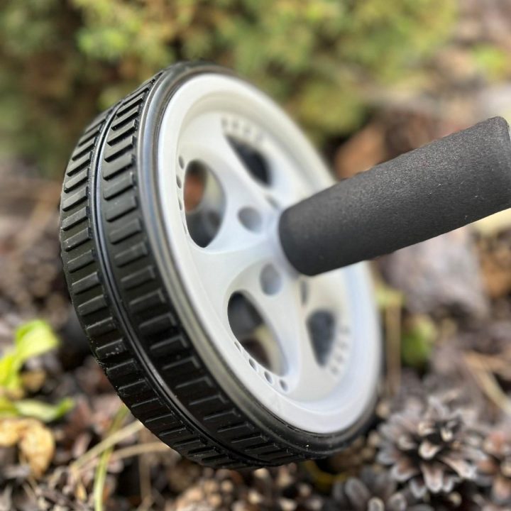 Колесо для преса PowerPlay PP-4345 Exercise Wheel (d16.5cm.) Сіре - Зображення 4