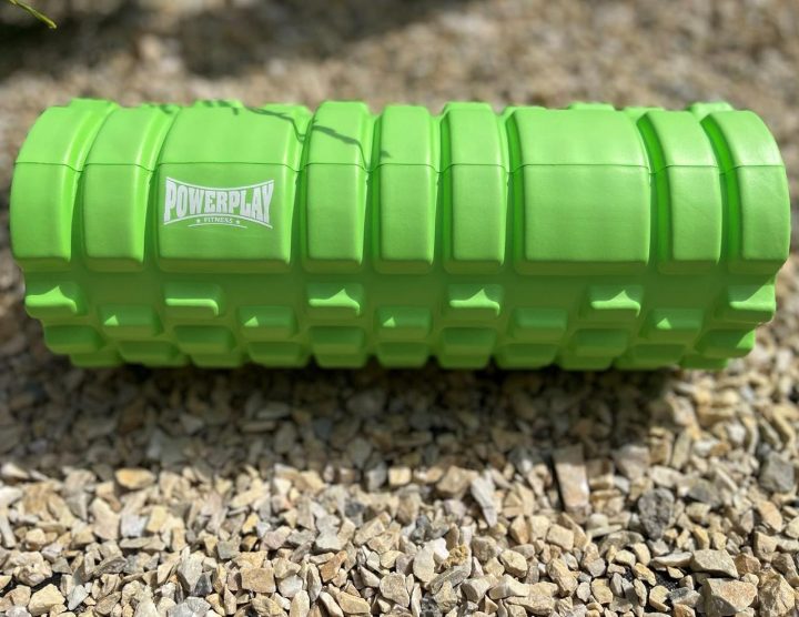 Масажний ролик (роллер) PowerPlay 4025 Massage Roller Зелений (33x14см.) - Зображення 6