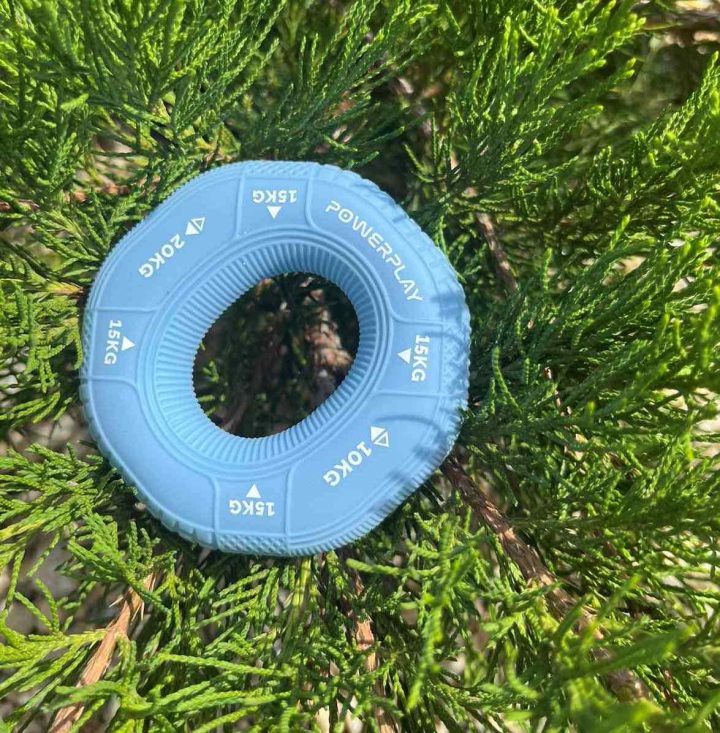 Еспандер кистьовий силіконовий PowerPlay PP-4331 Hand Grip Light 10-15-20 кг. Блакитний - Зображення 9