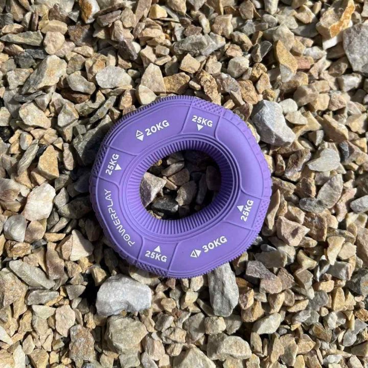 Еспандер кистьовий силіконовий PowerPlay PP-4331 Hand Grip Medium 20-25-30 кг. Фіолетовий - Зображення 9