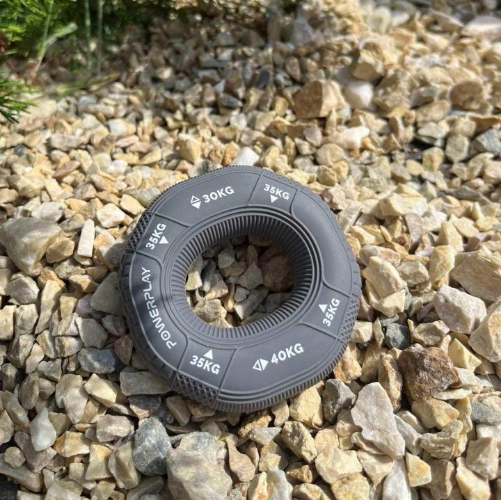 Еспандер кистьовий силіконовий PowerPlay PP-4331 Hand Grip Large 30-35-40 кг. Сірий - Зображення 8