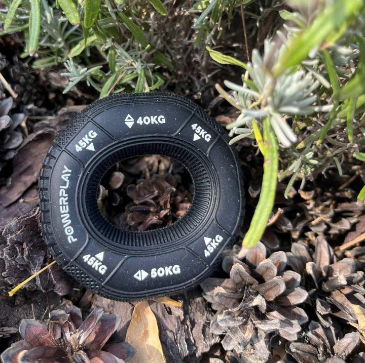 Еспандер кистьовий силіконовий PowerPlay PP-4331 Hand Grip Hard 40-45-50 кг. Чорний - Зображення 9