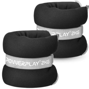 Обважнювачі-манжети для ніг та рук PowerPlay PP-4349 Ankle/Wrist Weights (2шт.*2 kg) (пара) Чорні - Зображення 6