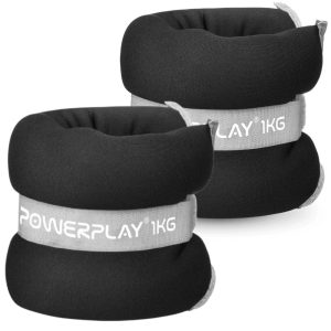 Обважнювачі-манжети для ніг та рук PowerPlay PP-4349 Ankle/Wrist Weights (2шт.*1 kg) (пара) Чорні - Зображення 5