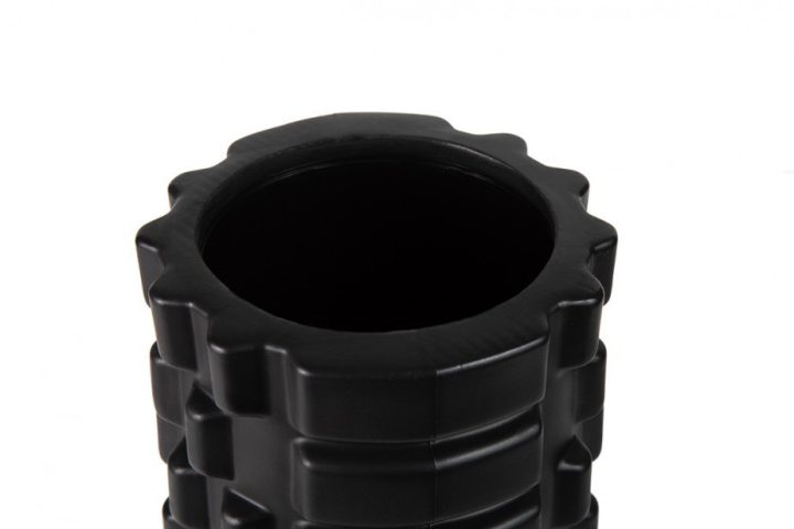 Масажний ролик (роллер) PowerPlay 4342 Massage Roller Чорний (30x10см.) - Зображення 3