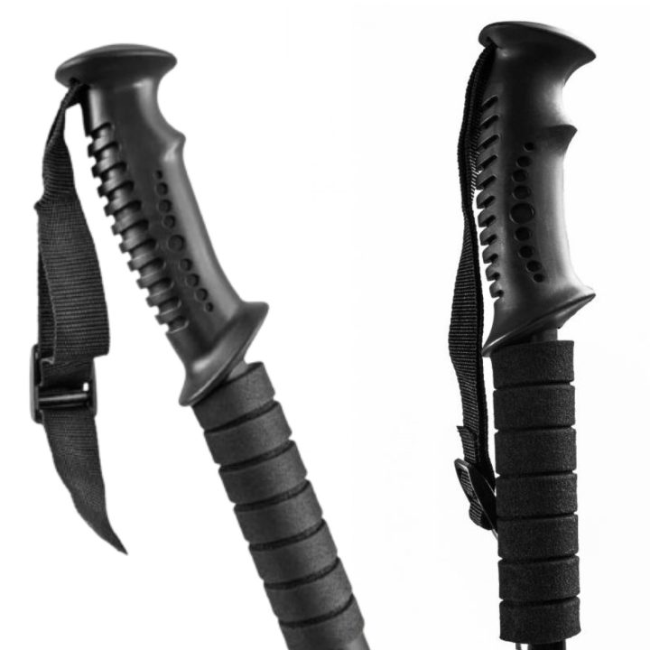 Трекінгові палиці PowerPlay 9106 Fika Black/Yellow 60-135 см (пара) - Зображення 10