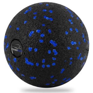 Набір м'ячів для масажу та йоги PowerPlay PP_4090 EPP (Комплект з 2 штук) Blue - Зображення 3