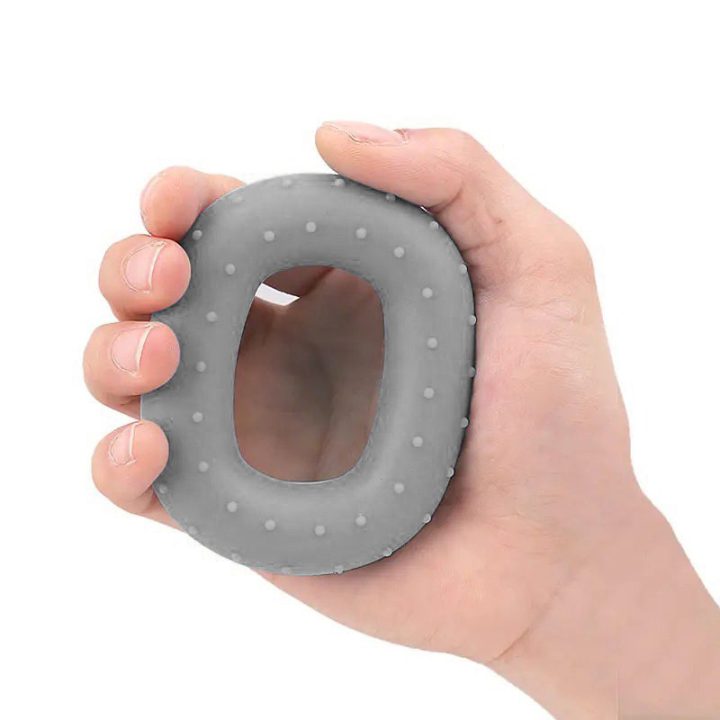 Еспандер кистьовий силіконовий PowerPlay PP-4337 Hand Grip Large 25 кг. Сірий - Зображення 2