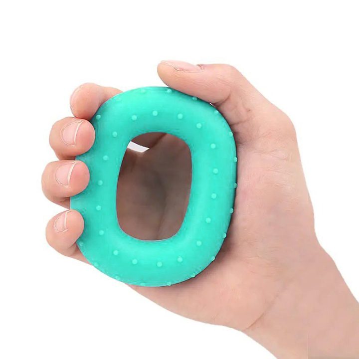 Еспандер кистьовий силіконовий PowerPlay PP-4337 Hand Grip Medium 20 кг. Зелений - Зображення 2