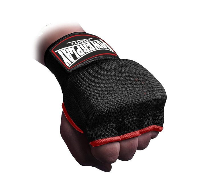 Бинти-рукавиці PowerPlay 3096 з гелевими подушечками Чорні S - Зображення 6