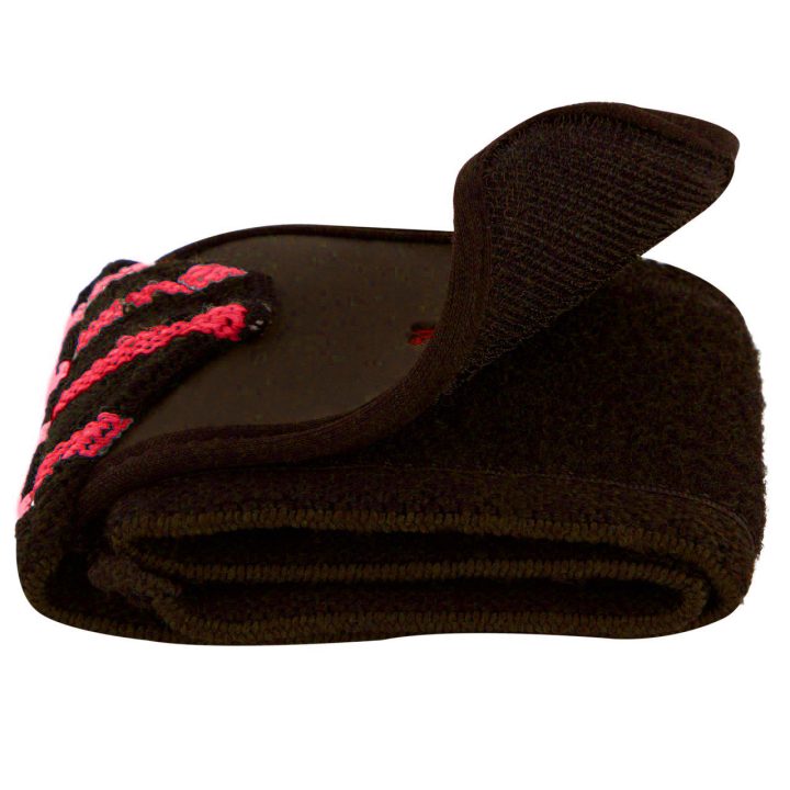 Кистьові бинти PowerPlay 3081 Gym WristT Wraps Чорно-Червоні - Зображення 4