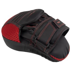Лапи боксерські PowerPlay 3044 Pro Carbon Ultra Series Чорно-Червоні PU [пара] - Зображення 4