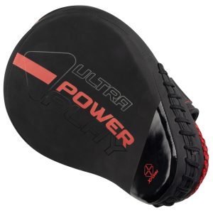 Лапи боксерські PowerPlay 3044 Pro Carbon Ultra Series Чорно-Червоні PU [пара] - Зображення 5