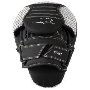 Лапи боксерські PowerPlay 3044 Pro Carbon Ultra Series Чорно-Білі PU [пара] - Зображення 3