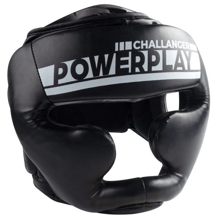 Боксерський шолом тренувальний PowerPlay 3048 Чорно-Білий XL - Зображення 6