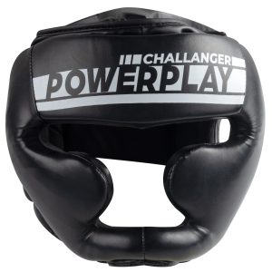 Боксерський шолом тренувальний PowerPlay 3048 Чорно-Білий L - Зображення 5