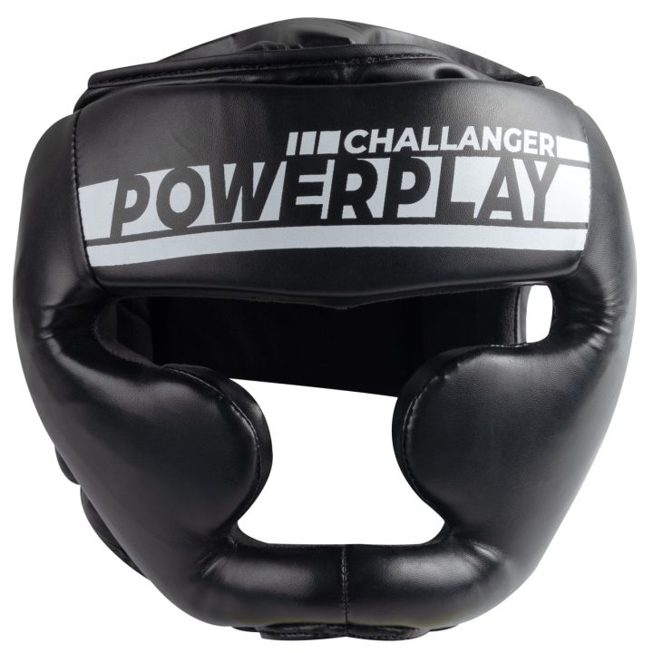 Боксерський шолом тренувальний PowerPlay 3048 Чорно-Білий XL - Зображення 5
