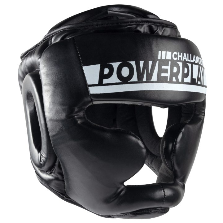 Боксерський шолом тренувальний PowerPlay 3048 Чорно-Білий XL - Зображення 4