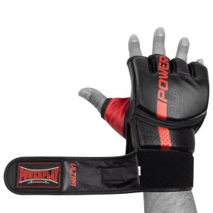 Рукавиці для MMA PowerPlay 3093 Чорні M - Зображення 3