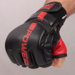 Рукавиці для MMA PowerPlay 3093 Чорні XL - Зображення 7