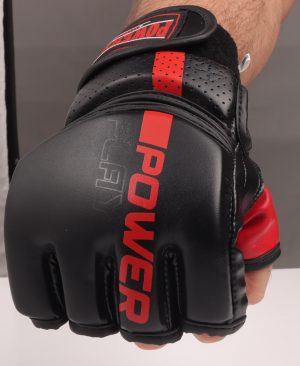 Рукавиці для MMA PowerPlay 3093 Чорні M - Зображення 9