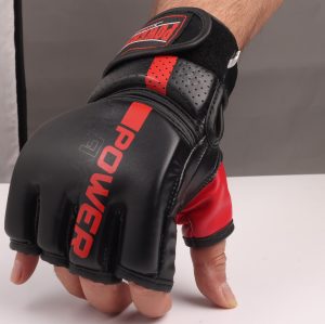 Рукавиці для MMA PowerPlay 3093 Чорні M - Зображення 8