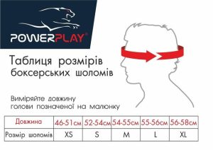 Боксерський шолом тренувальний PowerPlay 3048 Чорно-Зелений S - Зображення 8