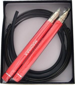Скакалка швидкісна на підшипниках алюмінієва MadMax MFA-286 Speed jump rope Red - Зображення 3