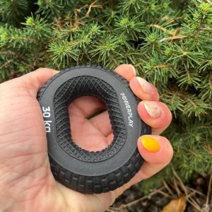 Еспандер кистьовий силіконовий PowerPlay PP-4333 Hand Grip Hard 30 кг. Чорний - Зображення 3