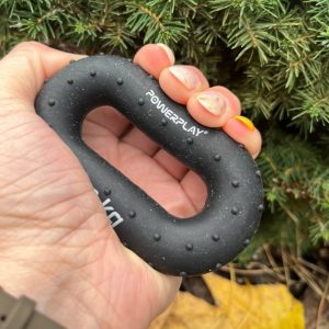 Еспандер кистьовий силіконовий PowerPlay PP-4337 Hand Grip Hard 30 кг. Чорний - Зображення 3
