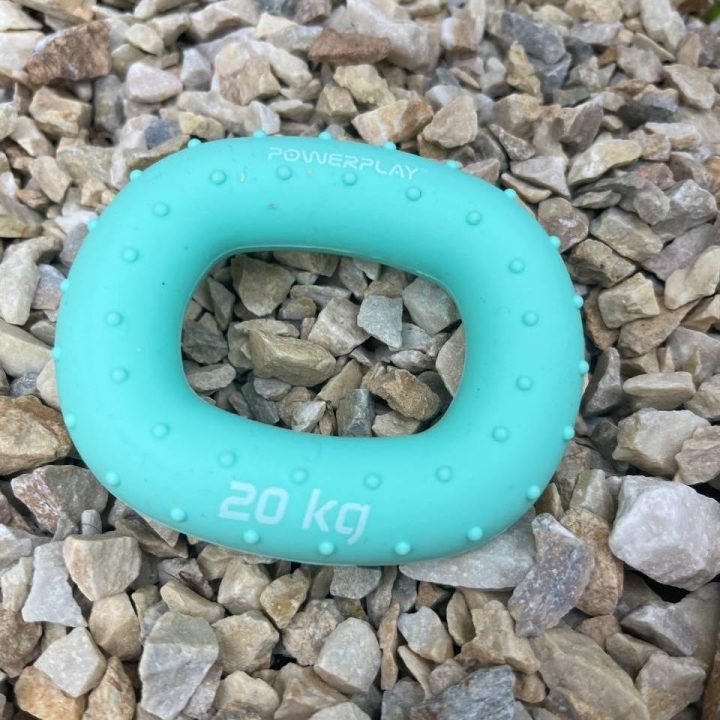 Еспандер кистьовий силіконовий PowerPlay PP-4337 Hand Grip Medium 20 кг. Зелений - Зображення 4