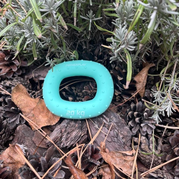 Еспандер кистьовий силіконовий PowerPlay PP-4337 Hand Grip Medium 20 кг. Зелений - Зображення 6