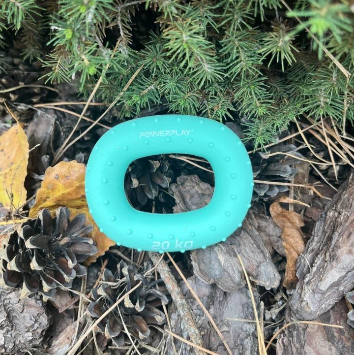 Еспандер кистьовий силіконовий PowerPlay PP-4337 Hand Grip Medium 20 кг. Зелений - Зображення 9