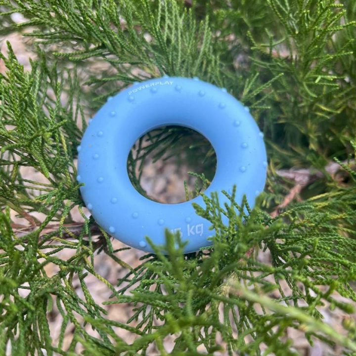 Еспандер кистьовий силіконовий PowerPlay PP-4338 Hand Grip Light 15 кг. Блакитний - Зображення 6