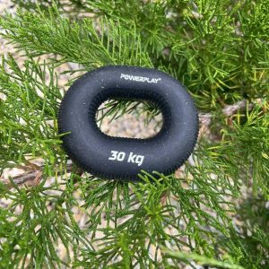 Еспандер кистьовий силіконовий PowerPlay PP-4336 Hand Grip Hard 30 кг. Чорний - Зображення 3