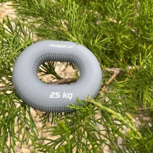 Еспандер кистьовий силіконовий PowerPlay PP-4336 Hand Grip Large 25 кг. Сірий - Зображення 4