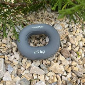 Еспандер кистьовий силіконовий PowerPlay PP-4336 Hand Grip Large 25 кг. Сірий - Зображення 6