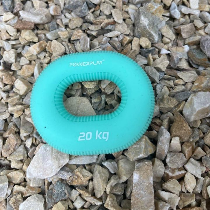 Еспандер кистьовий силіконовий PowerPlay PP-4336 Hand Grip Medium 20 кг. Зелений - Зображення 6