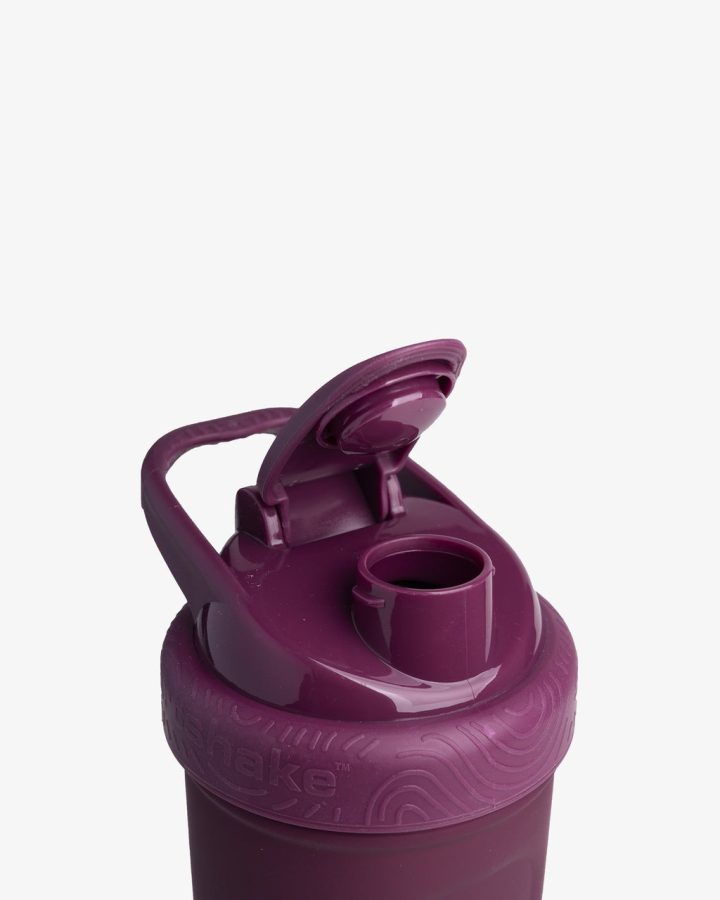 Шейкер спортивний SmartShake металевий Reforce Stainless Steel 30oz/900ml Deep Rose - Зображення 4