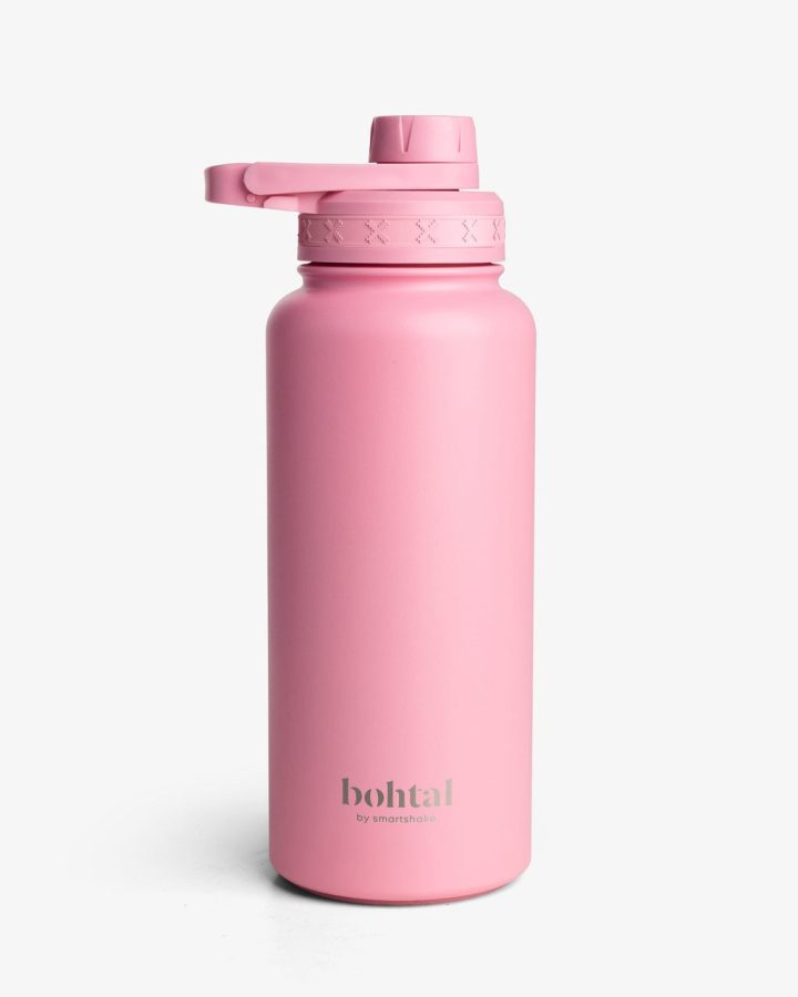 Пляшка для води металева Bohtal Insulated Sports Bottle 960 ml/32 oz Pink - Зображення 2