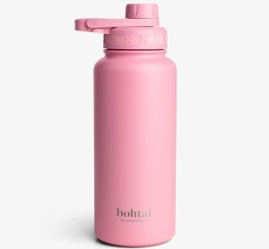 Пляшка для води металева Bohtal Insulated Sports Bottle 960 ml/32 oz Pink - Зображення 1