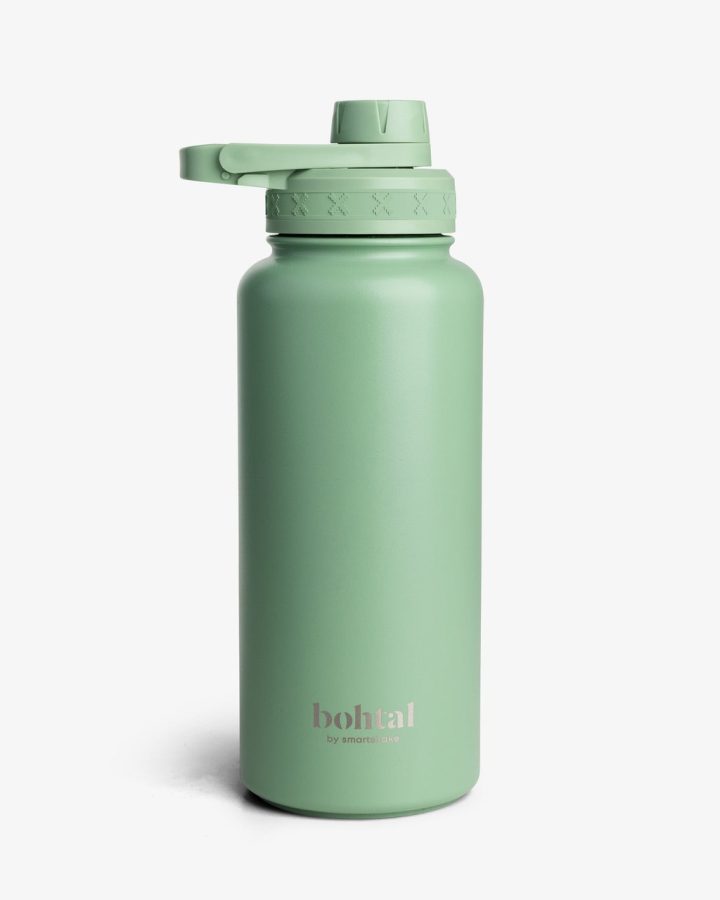 Пляшка для води металева Bohtal Insulated Sports Bottle 960 ml/32 oz Green - Зображення 3