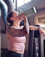 Пляшка для води металева Bohtal Insulated Sports Bottle 960 ml/32 oz Green - Зображення 4