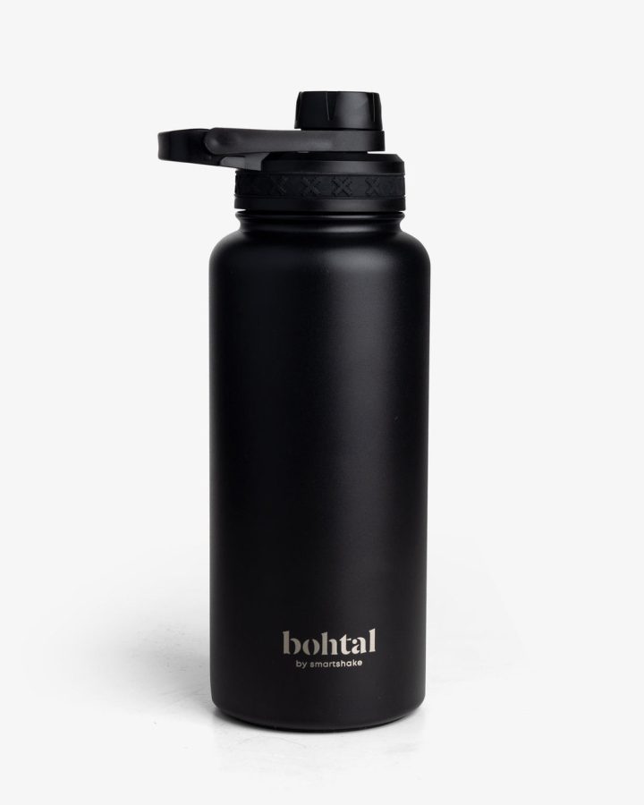 Пляшка для води металева Bohtal Insulated Sports Bottle 960 ml/32 oz Black - Зображення 3