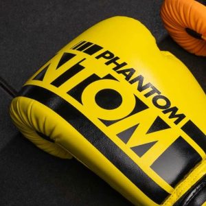 Боксерські рукавиці Phantom APEX Neon Yellow 12 унцій (капа в подарунок) - Зображення 5