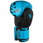 Боксерські рукавиці Phantom APEX Neon Blue 12 унцій (капа в подарунок) - Зображення 4