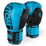 Боксерські рукавиці Phantom APEX Neon Blue 12 унцій (капа в подарунок) - Зображення 2